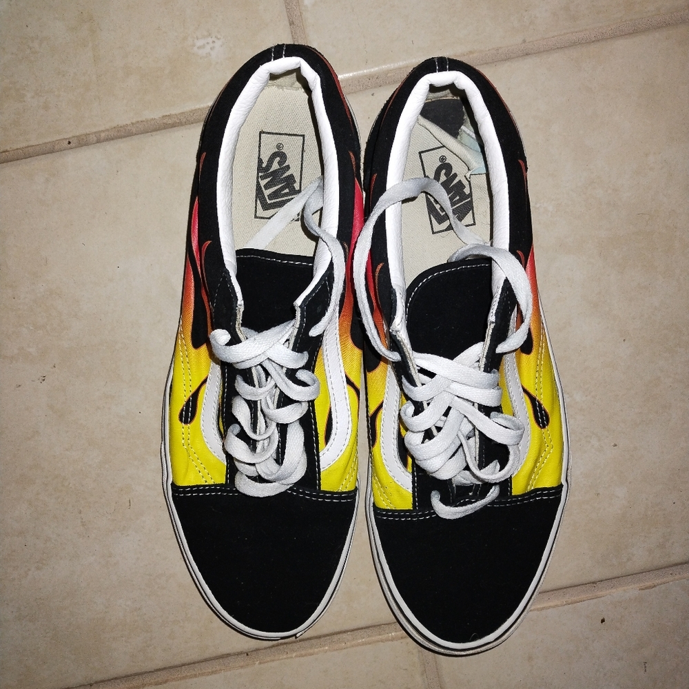 Men's size 13 Flame Vans